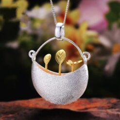 Pendentif Jardin Secret