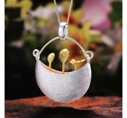 Pendentif Jardin Secret