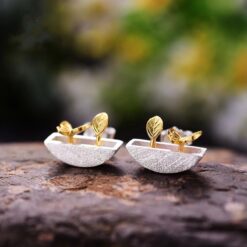 Boucles d'Oreilles Jardin Secret