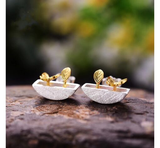 Boucles d'Oreilles Jardin Secret