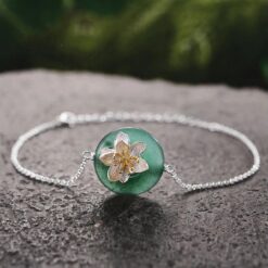 Bracelet Original - Le Nénuphar vert