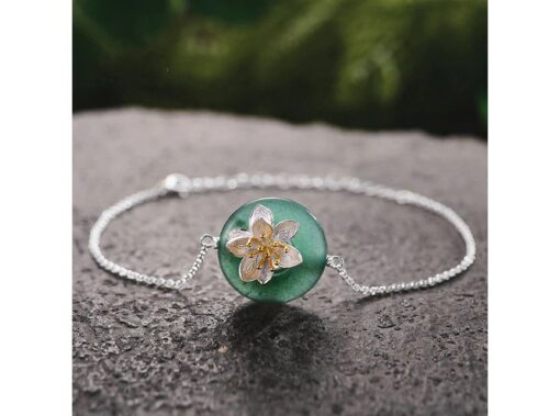 Bracelet Original - Le Nénuphar vert