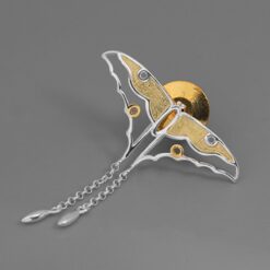 Broche en Argent - Le papillon 3