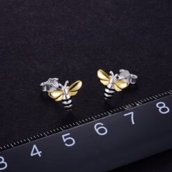 boucles d'oreilles abeilles en tenue d'apparat (taille)